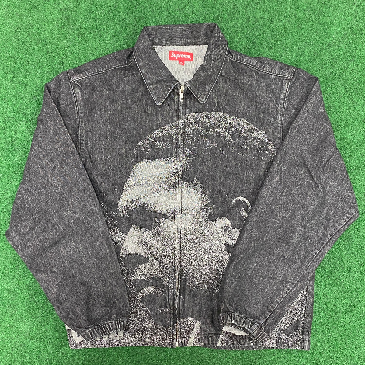 SUPREME JOHN COLTRANE DENIM HARRINGTON JACKET – NO SEPARATION LLC