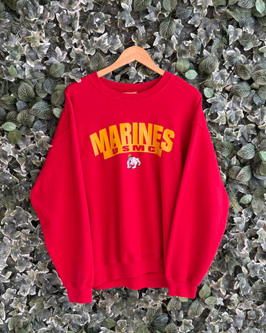 Y2K USMC MARINES CREWNECK